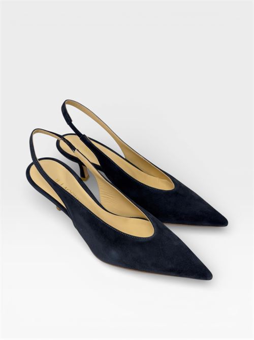 Décolleté Slingback in Camoscio Blu IL LACCIO | B35CAMOSCIOBLU